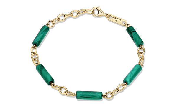 Palace Bead Bracelet Malachite