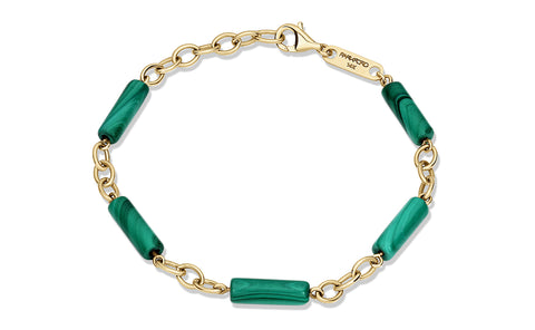 Palace Bead Bracelet Malachite