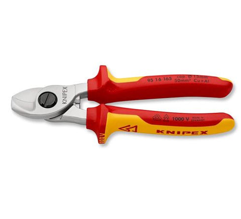 KNIPEX 9516165 Insulated Cable Shears, 6-1/2" – Fosco