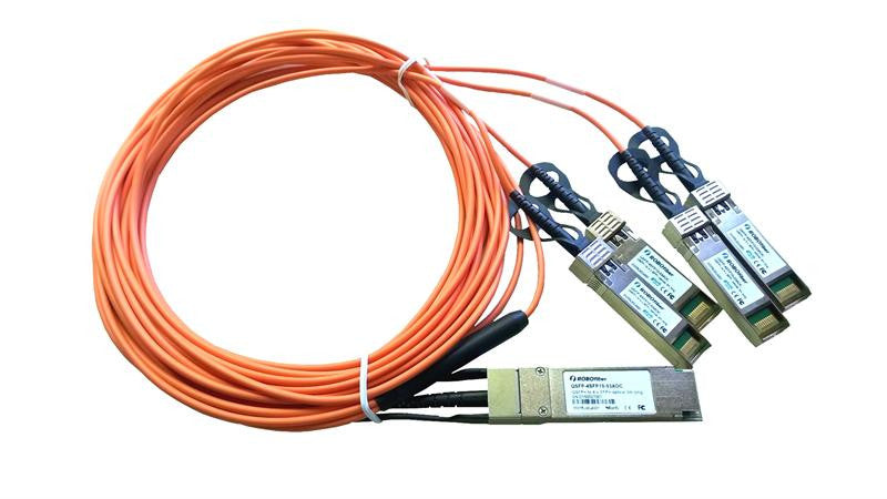 安心の定価販売】 QSFP アクティブ光ケーブル 10m MSA準拠AOCケーブル 40GbE  QSFP40GAO10M