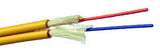 TLC 1.6mm 9/125µm Single Mode Duplex Cable - Yellow Color - OFNR Riser Rated