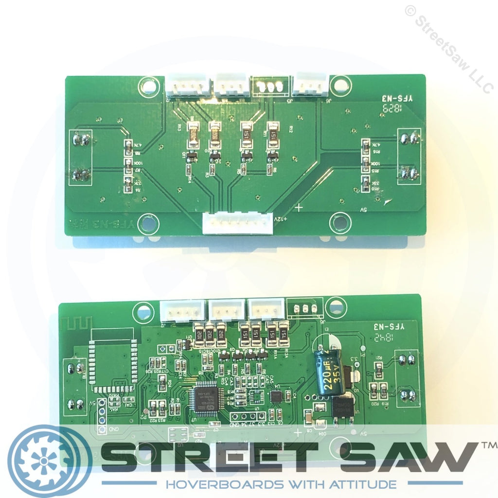 Green Hoverboard Motherboard Repair Kit | Bluetooth, 3pc StreetSaw