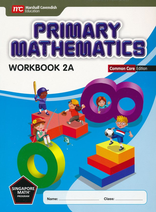 Singapore Math Primary Math Workbook 2a Common Core Edition Bilingual Bookshop 9235