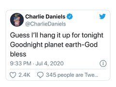 charlie daniels twitter 