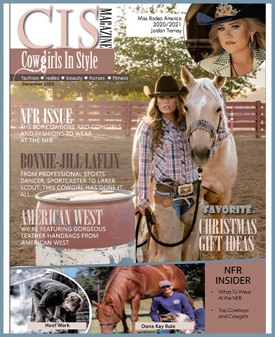 As seen in Cowgirls in Style December 2020 issue.