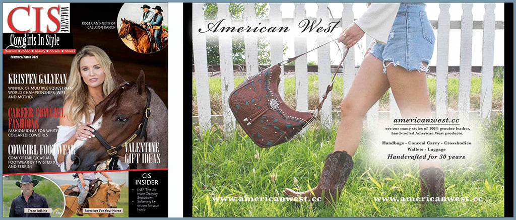 As seen in Cowgirls in Style Feb/Mar 2021 issue.