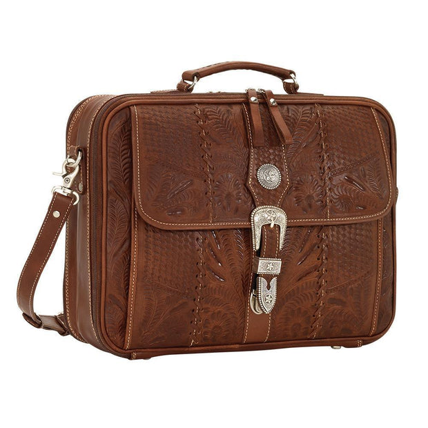 Stagecoach Multi-Compartment Laptop Briefcase – American West Handbags