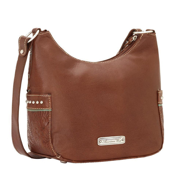 Stone Mountain  Brown leather Stone Mountain handbag. Mar