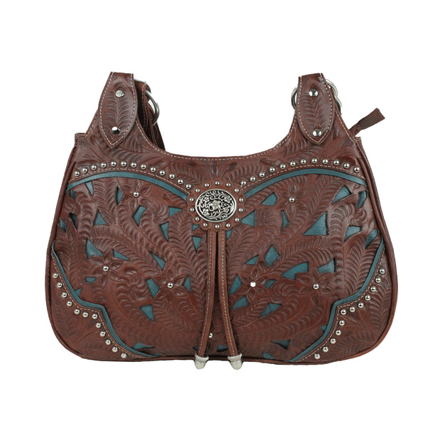 American West Lady Lace Crossbody Bag/Wallet