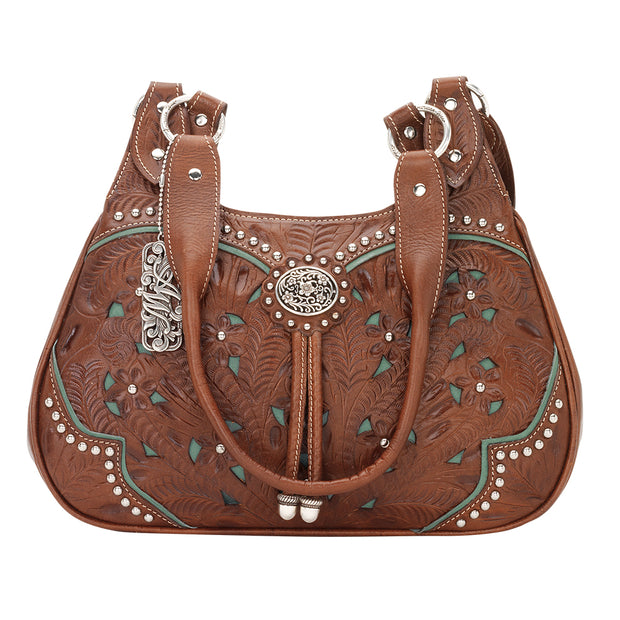 Lady Lace Texas Two-Step Crossbody Bag/Wallet – American West Handbags