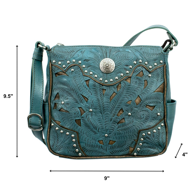 Montana West Buckle Concealed Carry Crossbody Bag