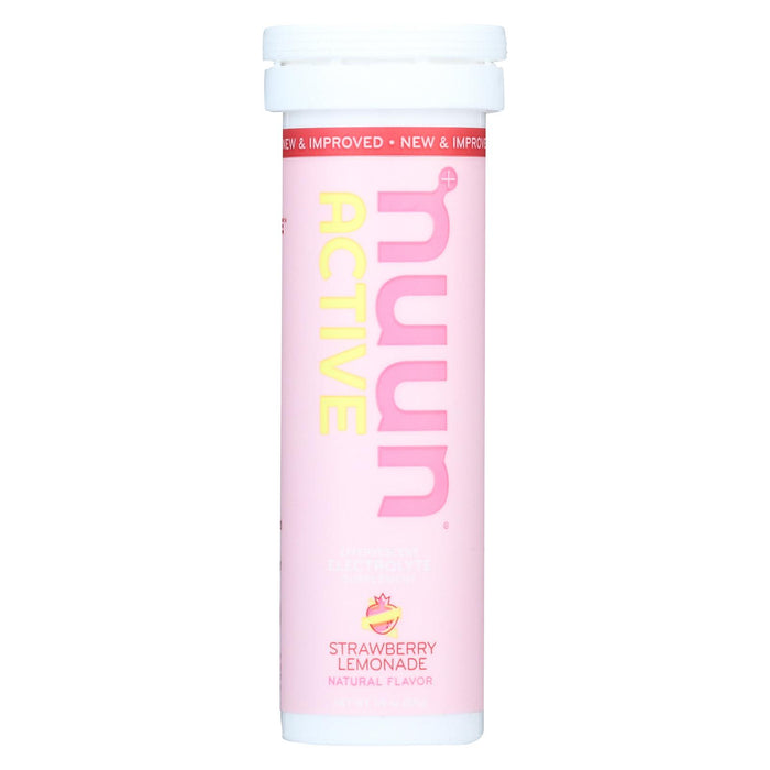 Nuun Hydration Nuun Active - Strawberry Lemonade - Case Of 8