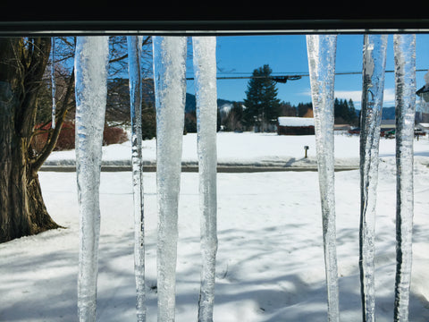 Spring Window Icicles in CDA