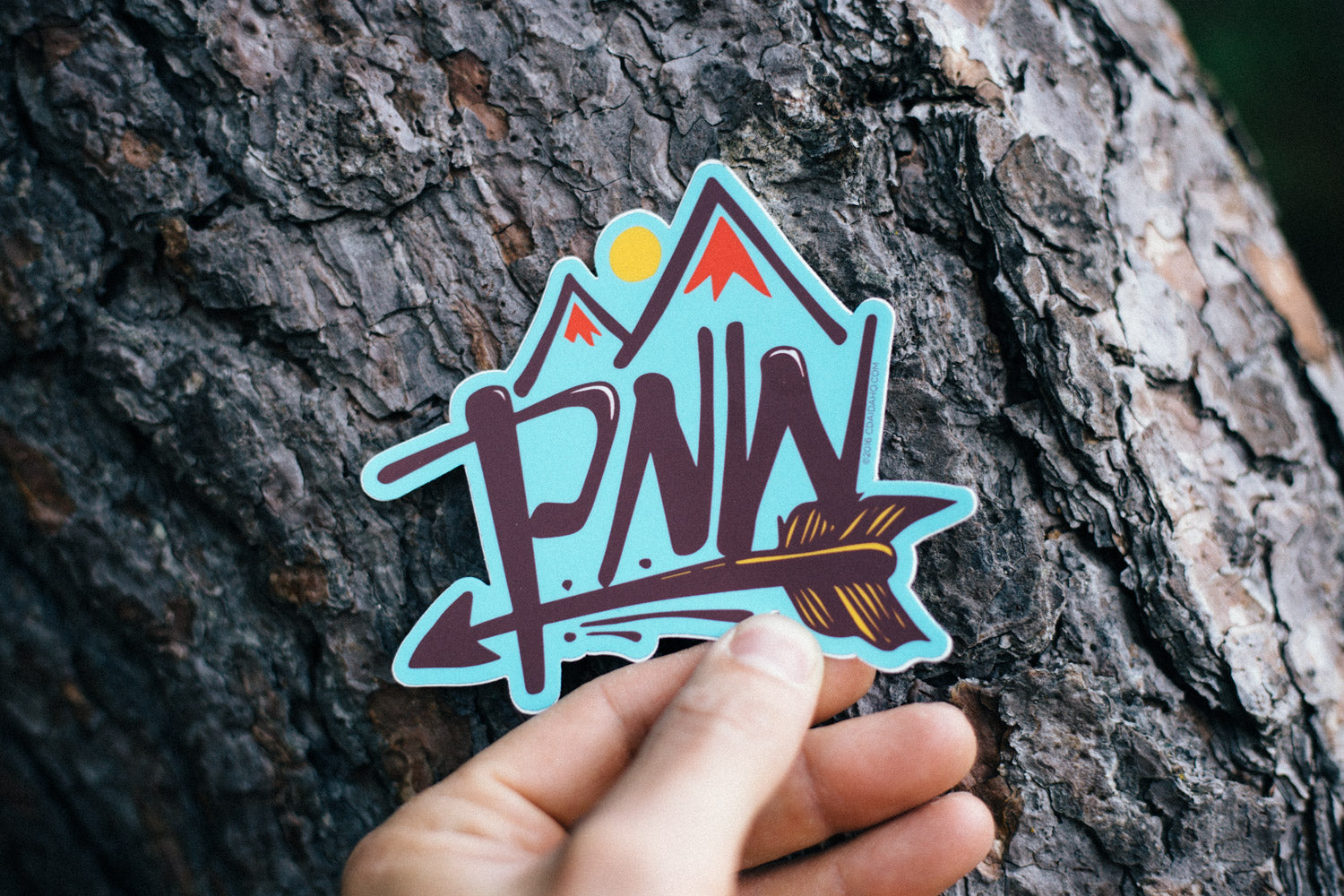 PNW Arrow Sticker