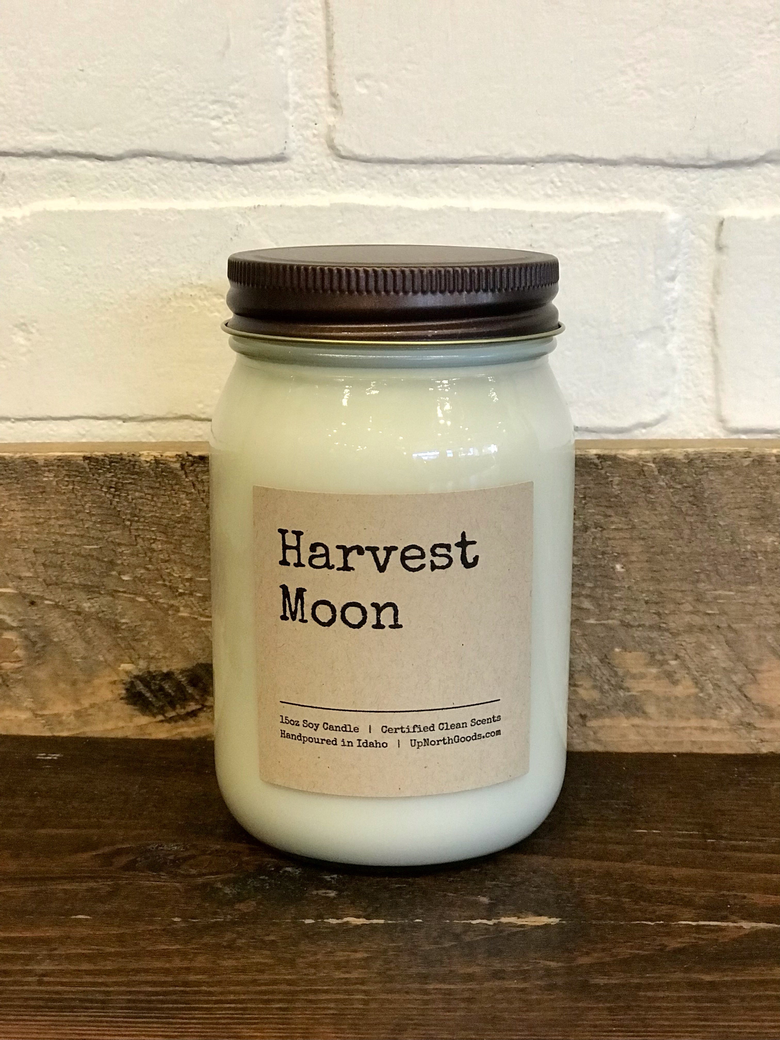 Harvest Moon 15oz Soy Candle by Up North Goods