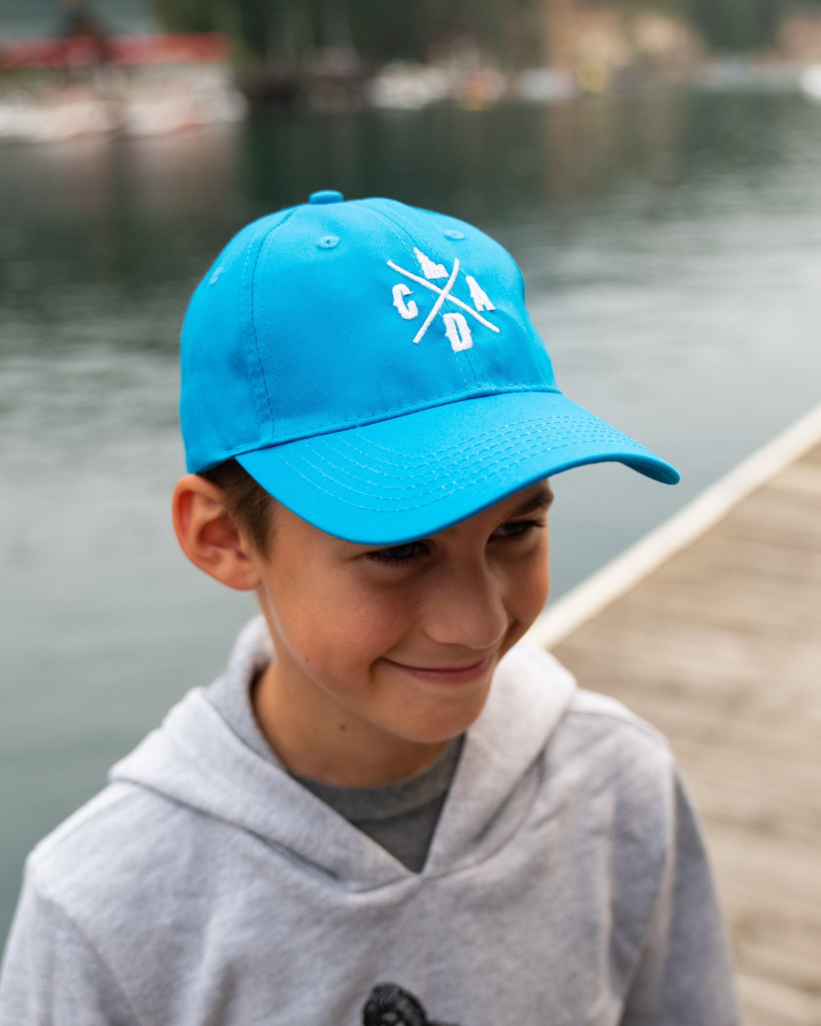 Youth Sapphire CDA Idaho Logo Twill Hat