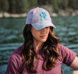 CDA Idaho Cotton Candy Tie-Dye Dad Hat – CDA IDAHO Clothing Company