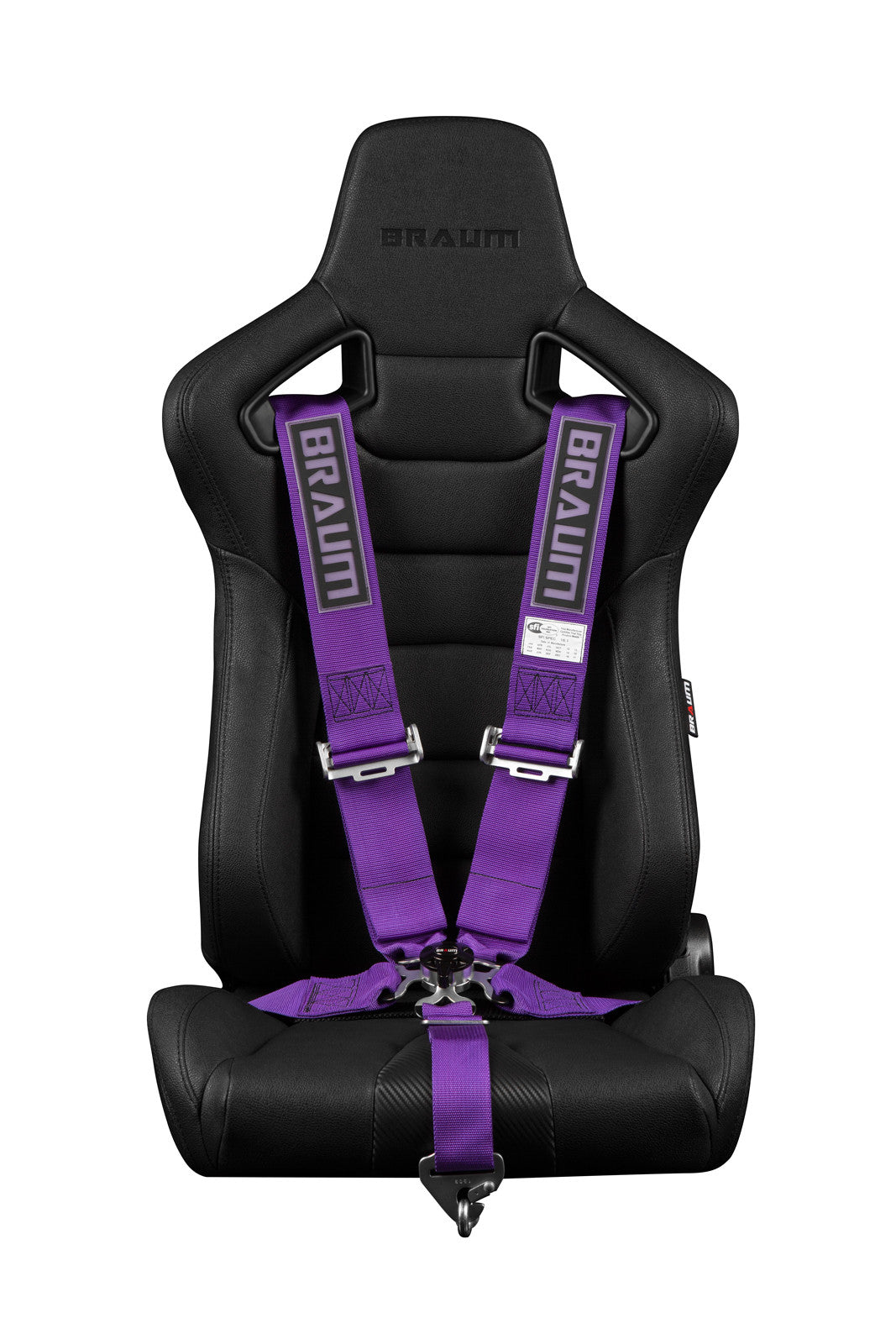 purple racing seat