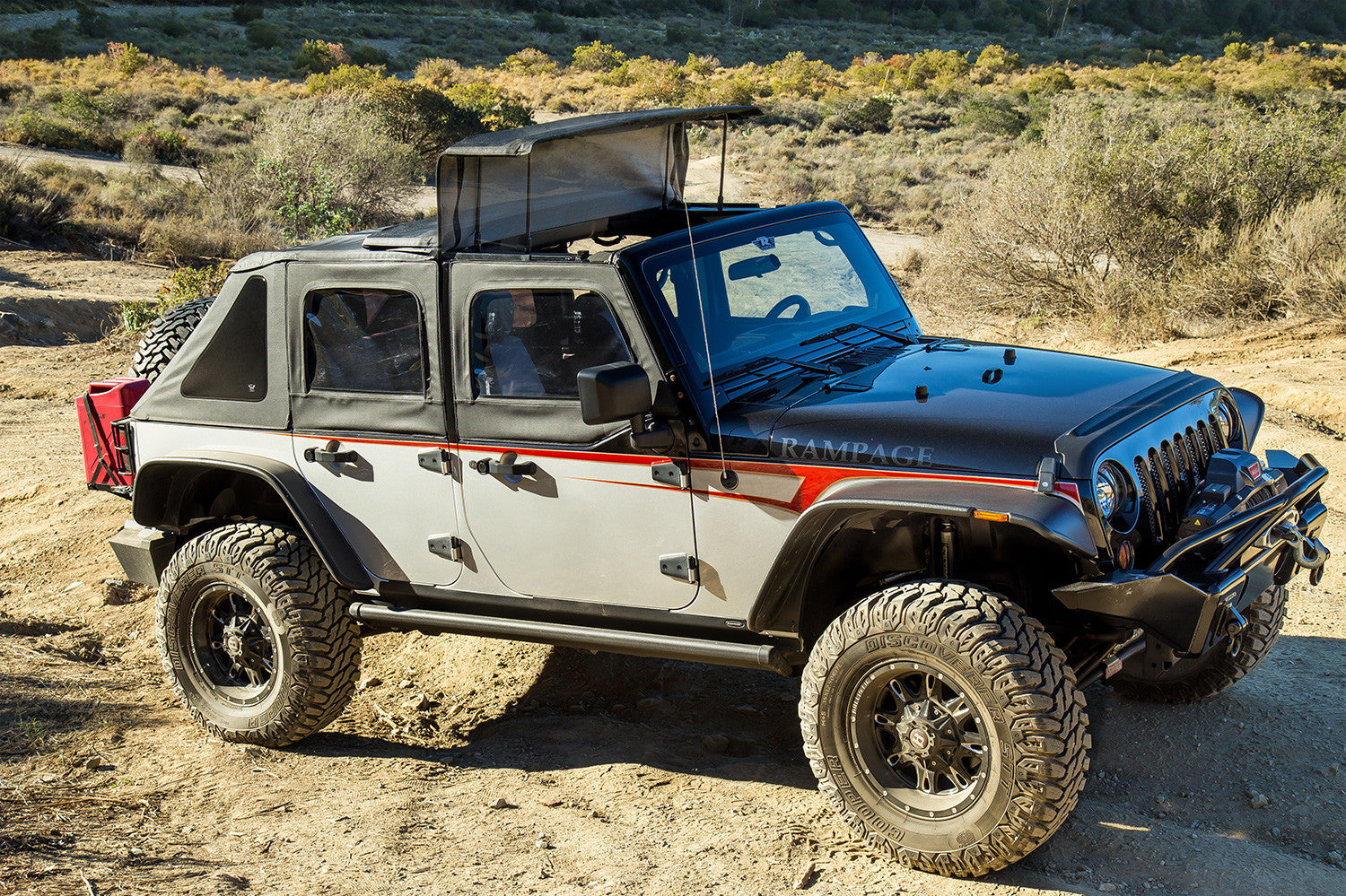 2007-2016 Jeep Wrangler Trailview Soft Top fold-back sunroof – Darkside  Motoring