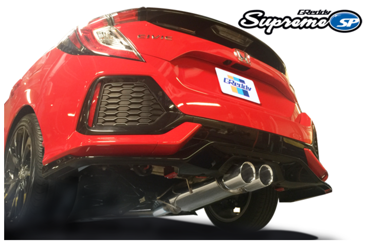 Greddy Supreme Sp Exhaust 17 Up Honda Civic Sport Hatchback Turbo F Darkside Motoring