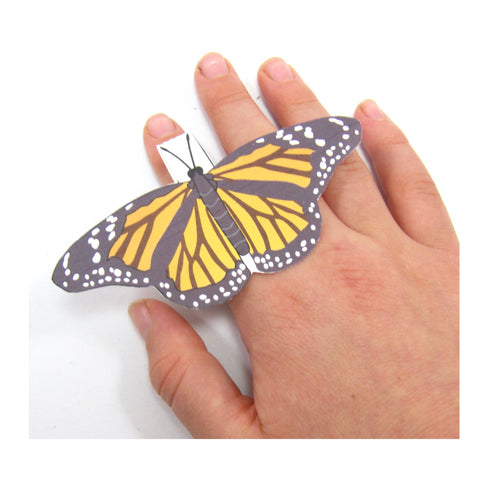 butterfly life cycle rings Origami Organelle