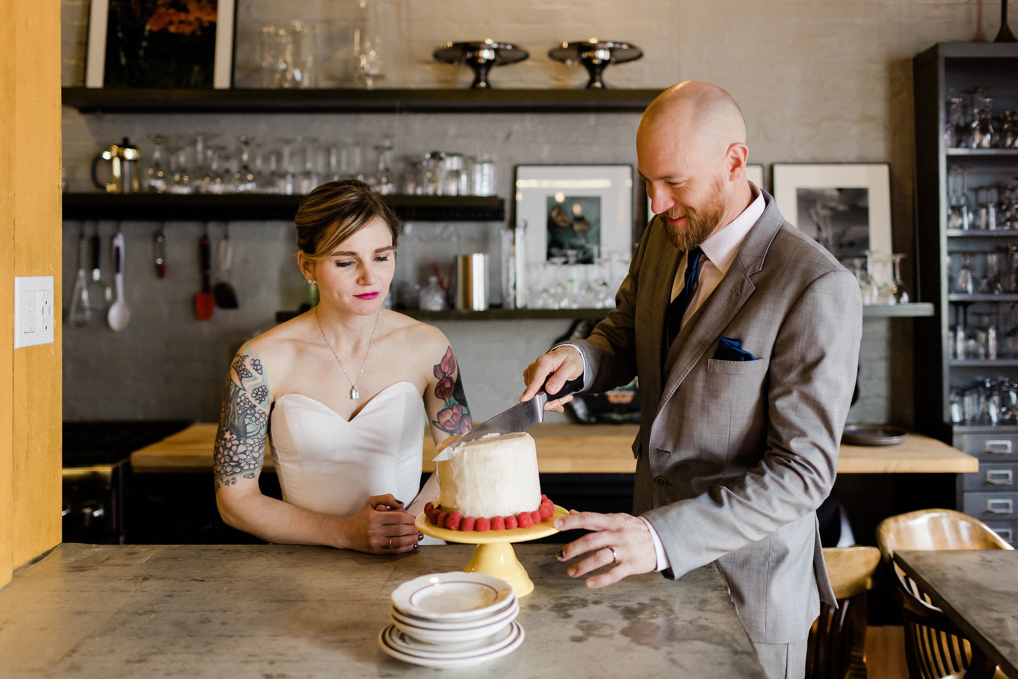 vegan wedding cake