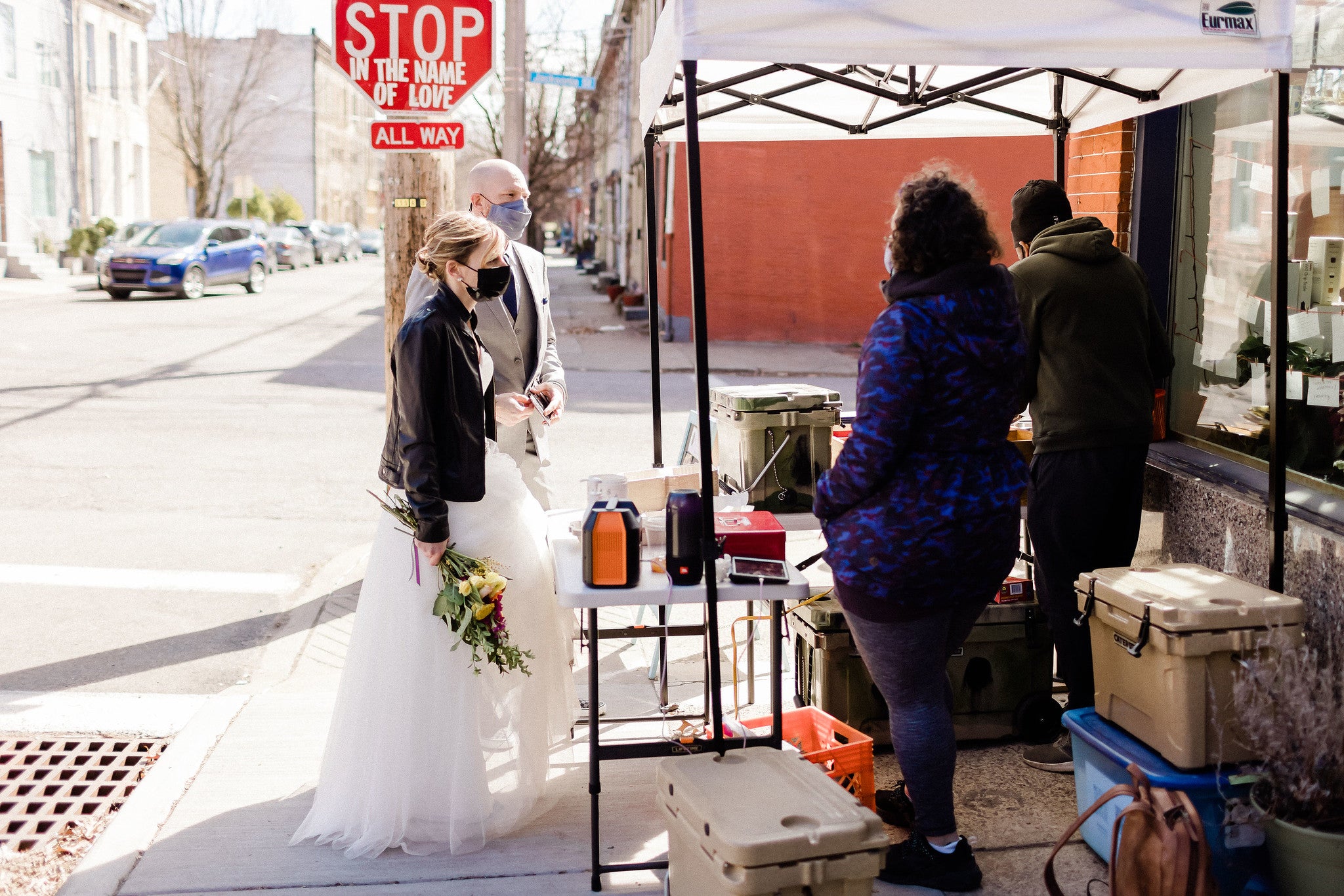 Vegan wedding - vegan food