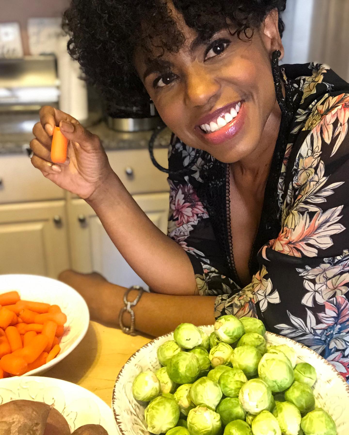 Jacque shows us that a happy vegan is a healthy one.