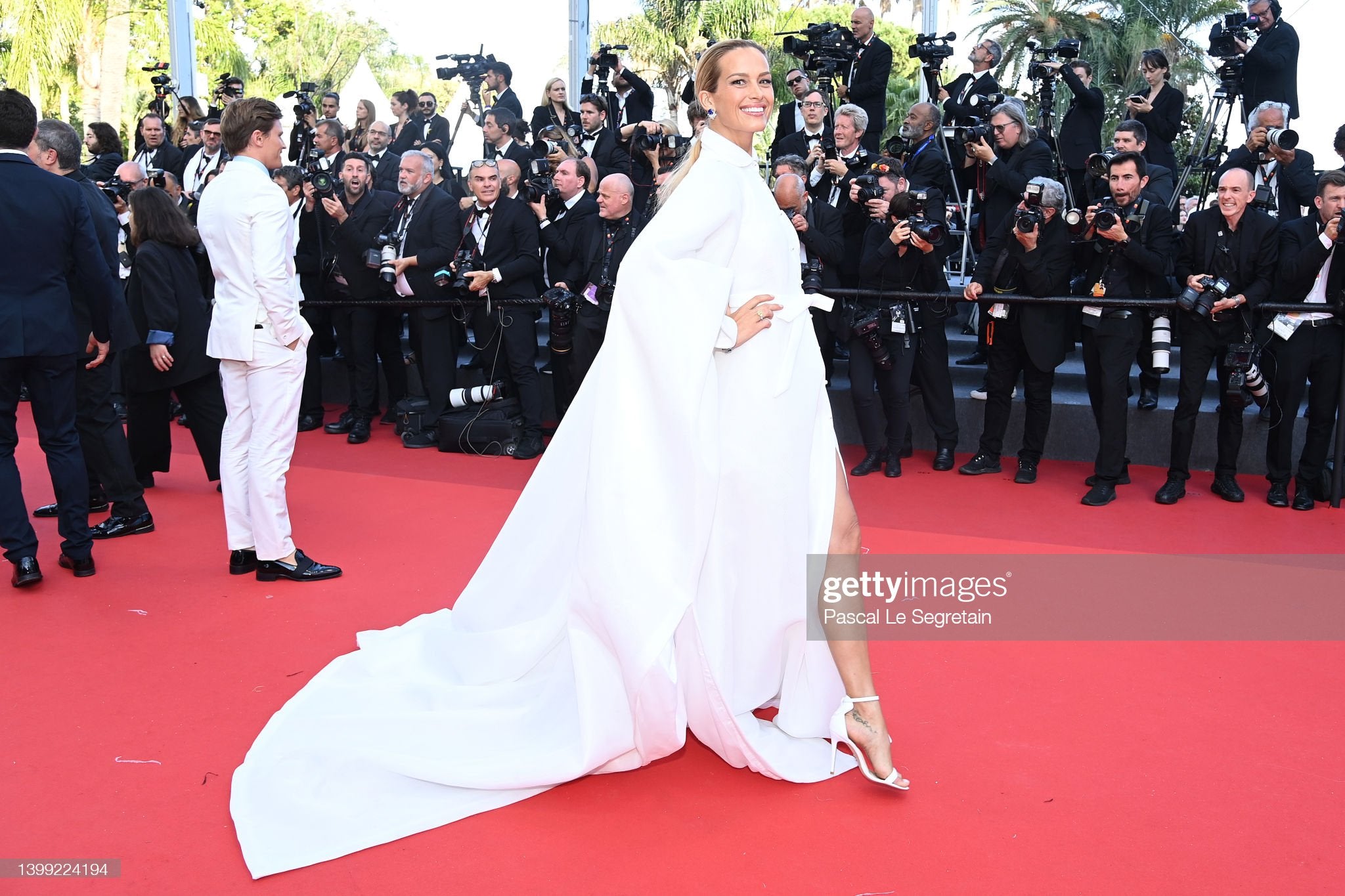 Petra makes an entrance at the 75th Annual Cannes Film Festival. | Photo by Pascal Le Segretain via Getty Images