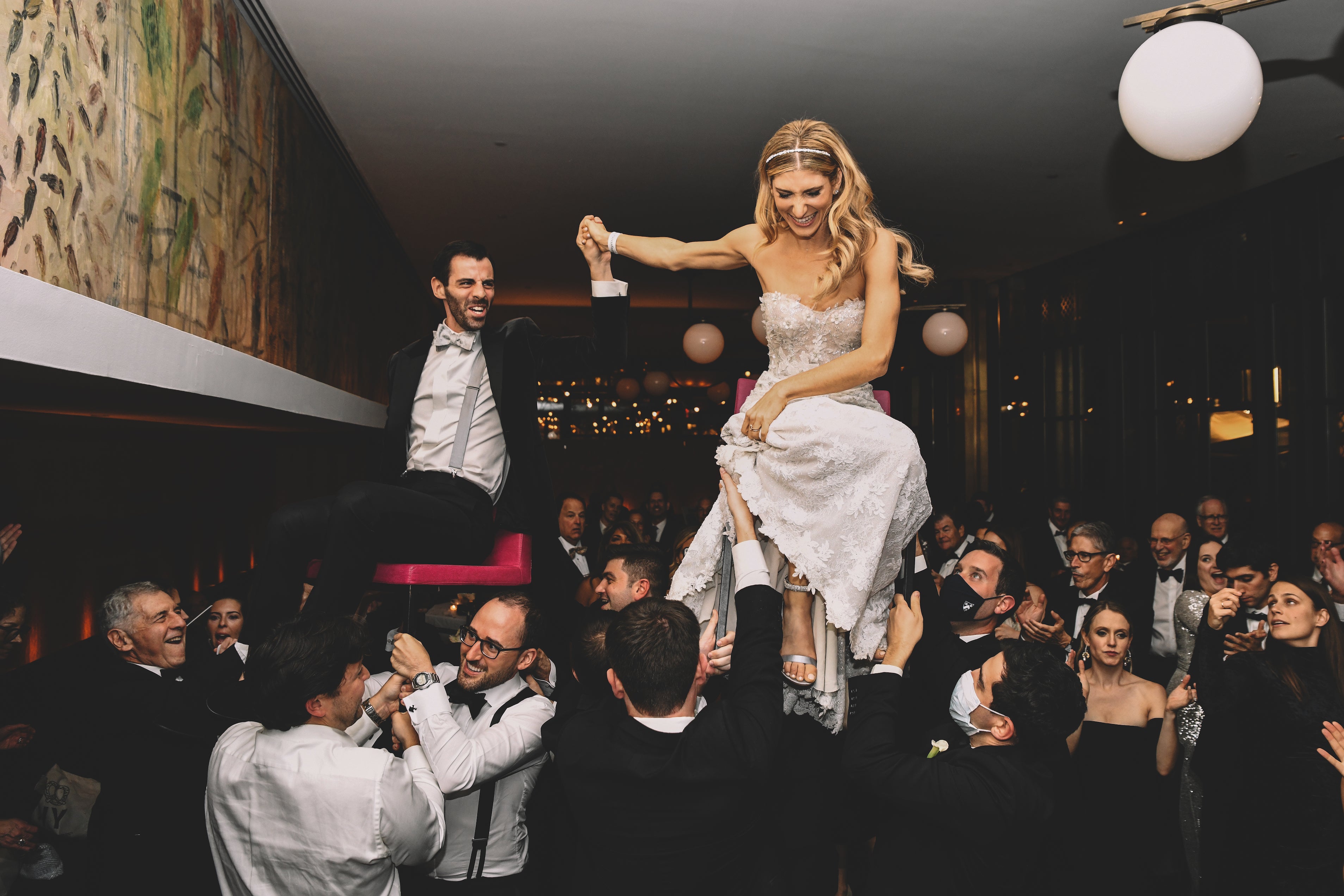 New York Jewish wedding ceremony VEERAH vegan bridal heels