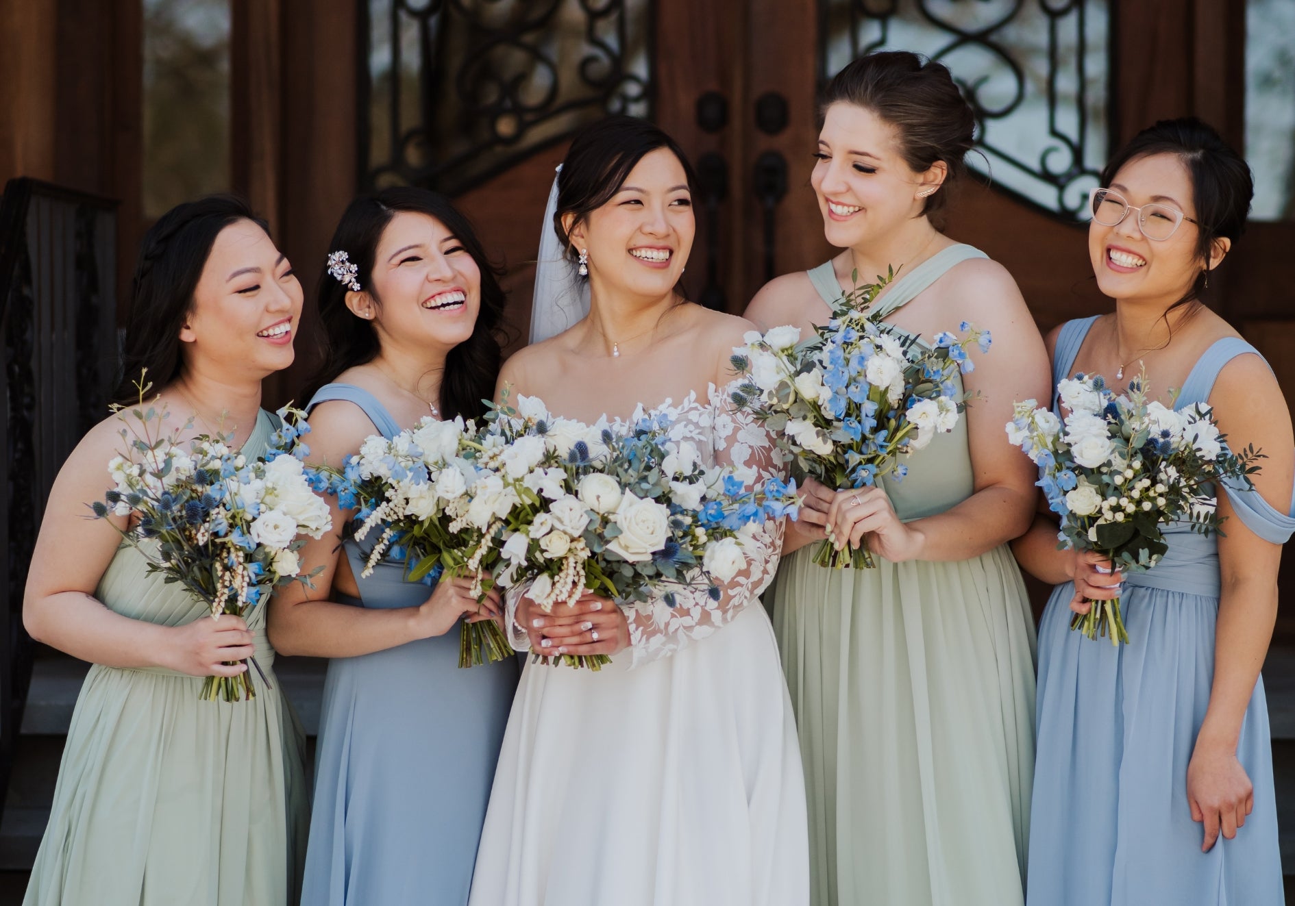 sustainable wedding New York Hudson Valley VEERAH Bride Samantha Melody Yu