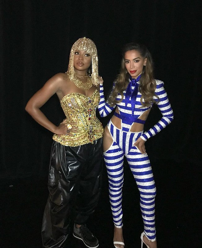 Anitta With Colombian Singer, Goyo