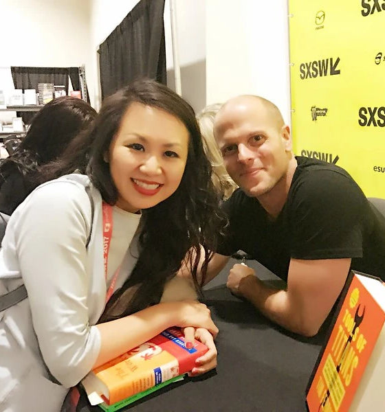 Stacey Chang with Tim Ferriss