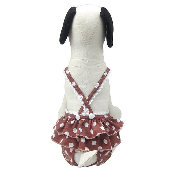 Sanitary Pantie with Suspender for Girl Dogs Pet Diaper Dog