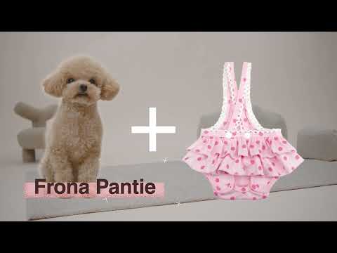 Chiffon Design Pet Dog Panties Strap Sanitary Dog Cute Underwear