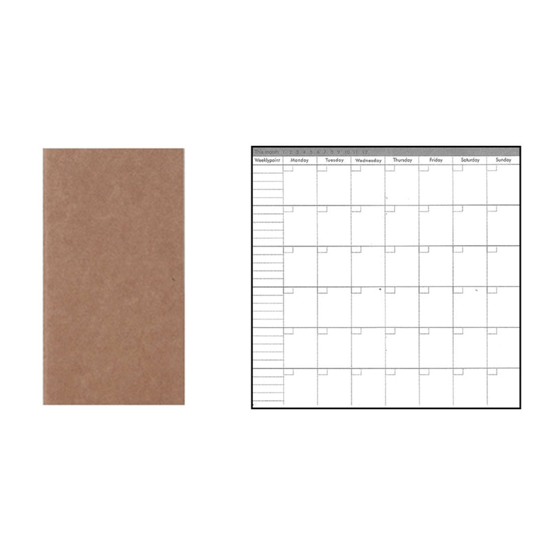 Traveler's Notebook Refill - Daily Planner – The Journal Shop