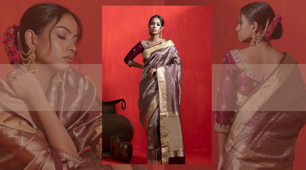 Pink Wedding Sarees: Buy Latest Designs Online | Utsav Fashion