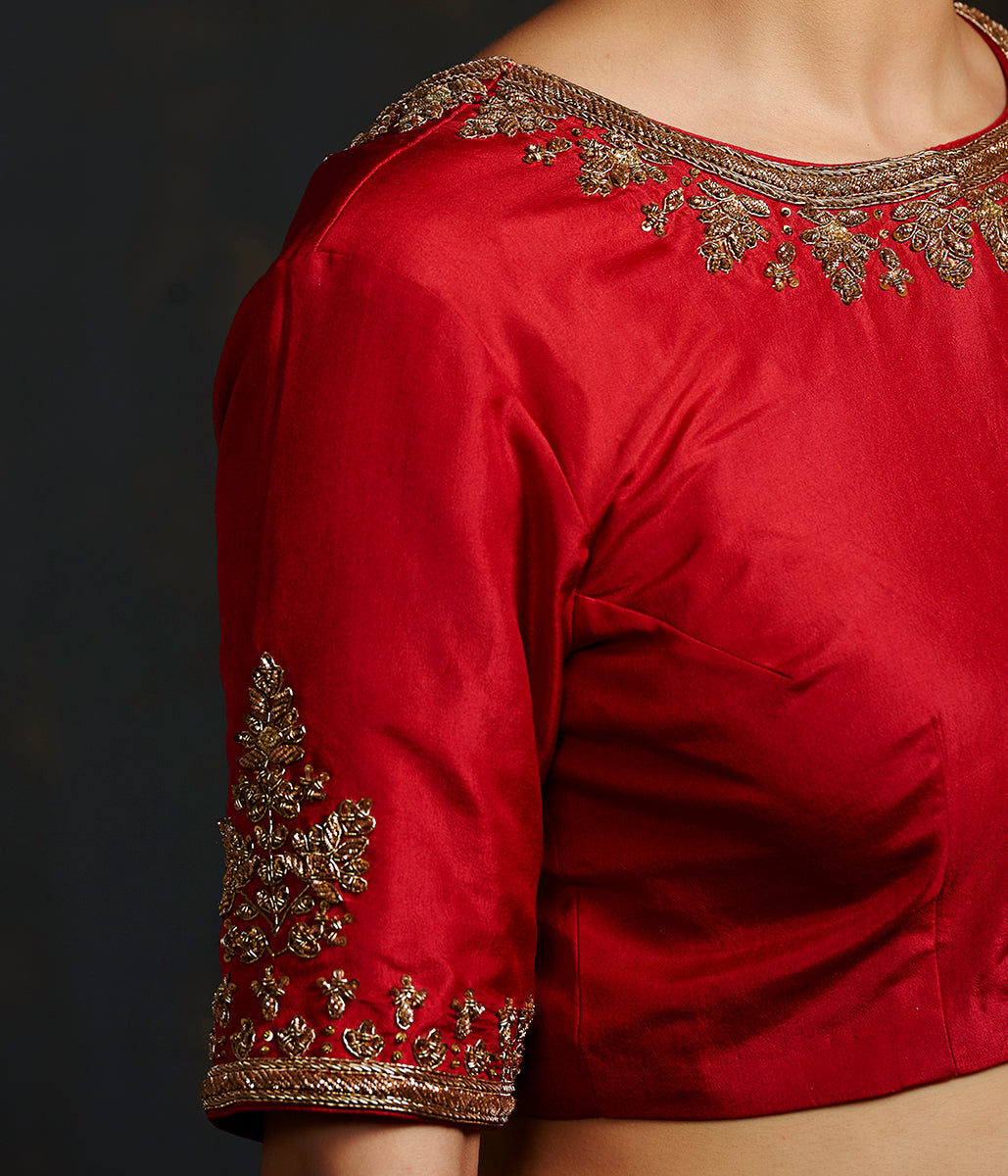 blouse sleeve embroidery