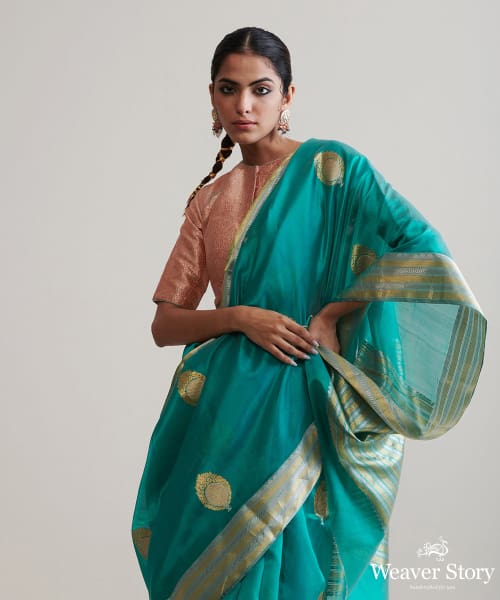 Handwoven Chanderi Sarees Tagged 