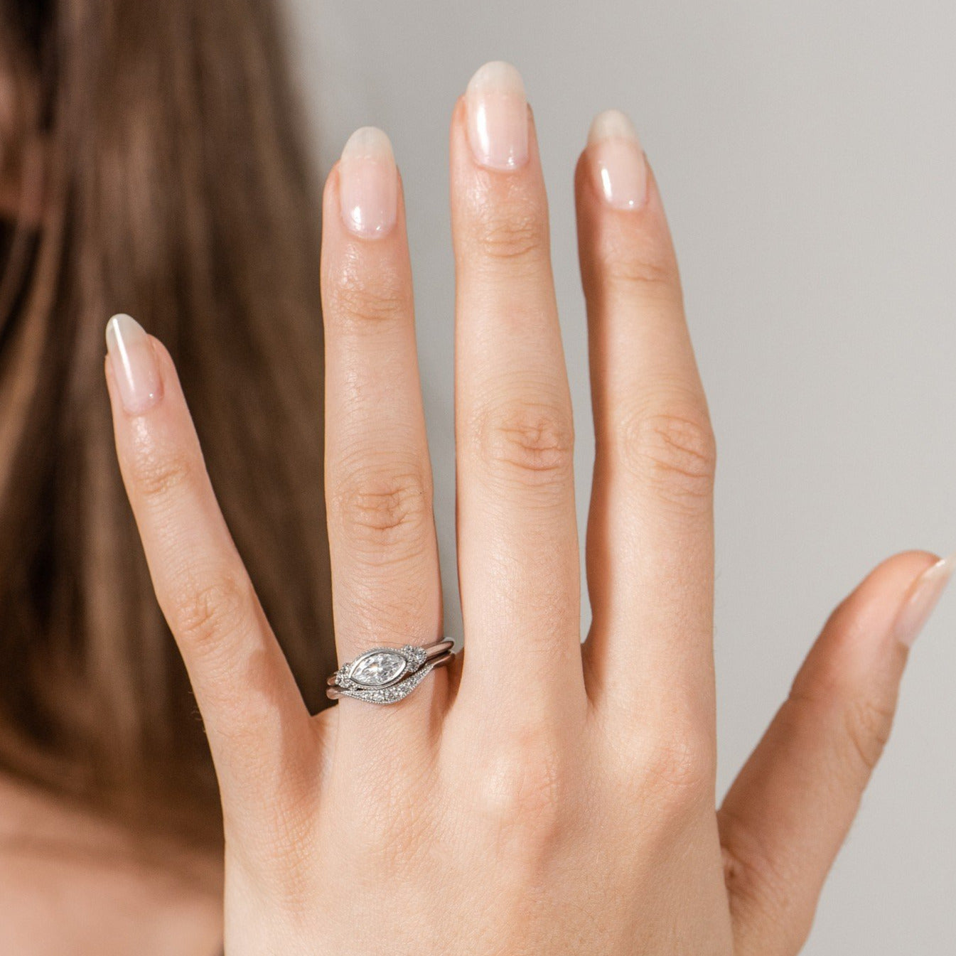 Luna Cluster Ring