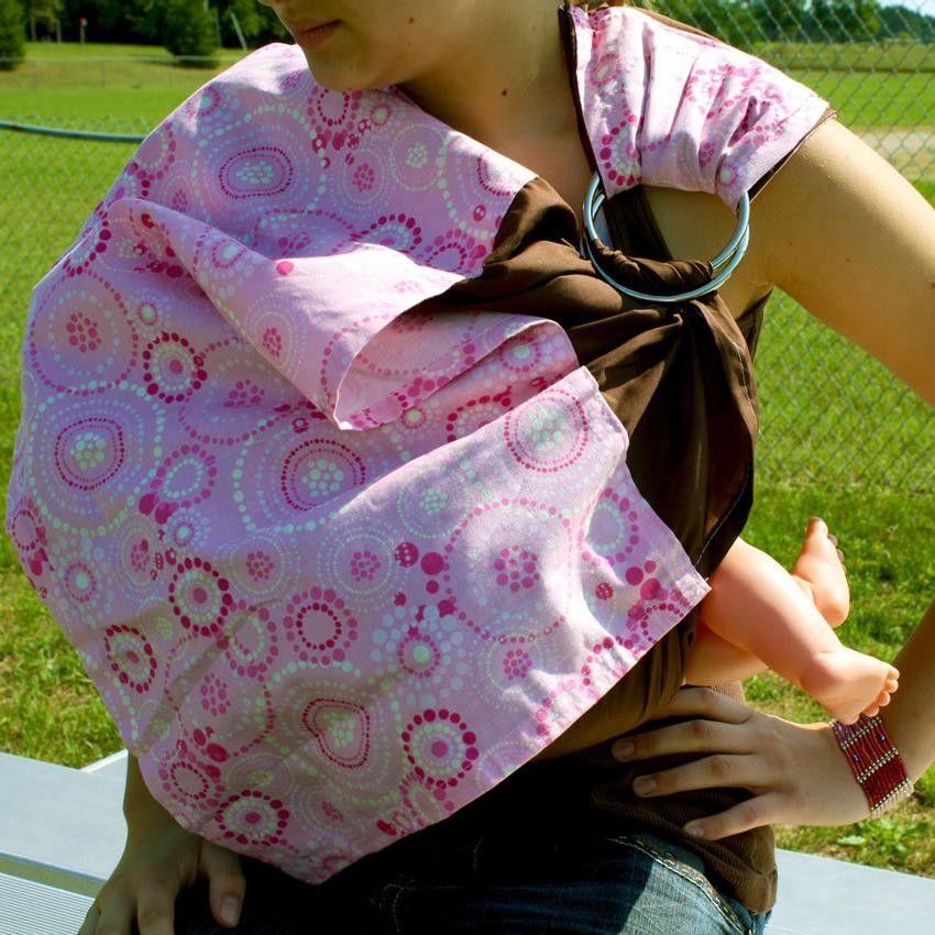 Baby Carrier Ring Sling Sewing Pattern MammaCanDoIt