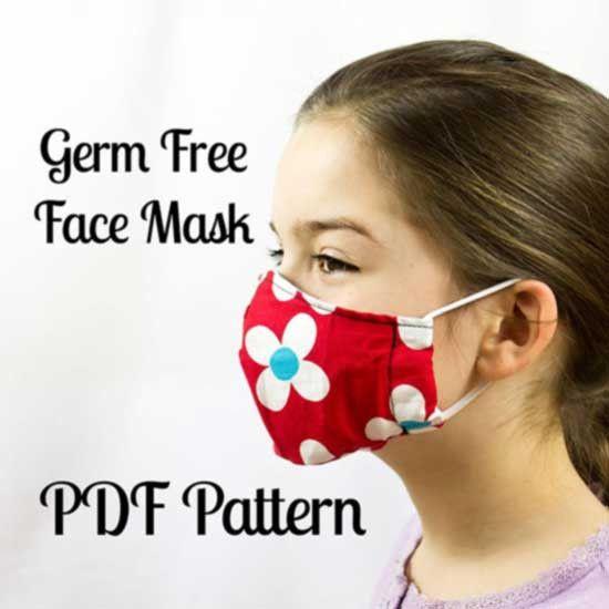 Germ Free Face Mask | Sewing Pattern Download - MammaCanDoIt