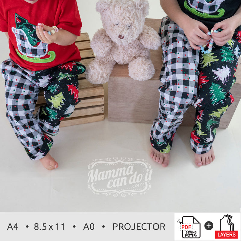 Ruffled Diaper Cover Sewing Pattern