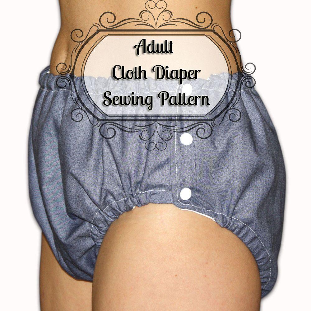 Adult Diaper Sewing Pattern PDF MammaCanDoIt