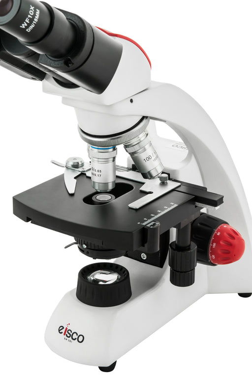 B-130 Microscope binoculaire, WF10x/18mm, Achro. DIN 4x, 10x, 40x