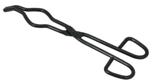 Crucible Tongs with Bow- Straight, Serrated Tips - Metal - 9.5 long - —  Eisco Labs