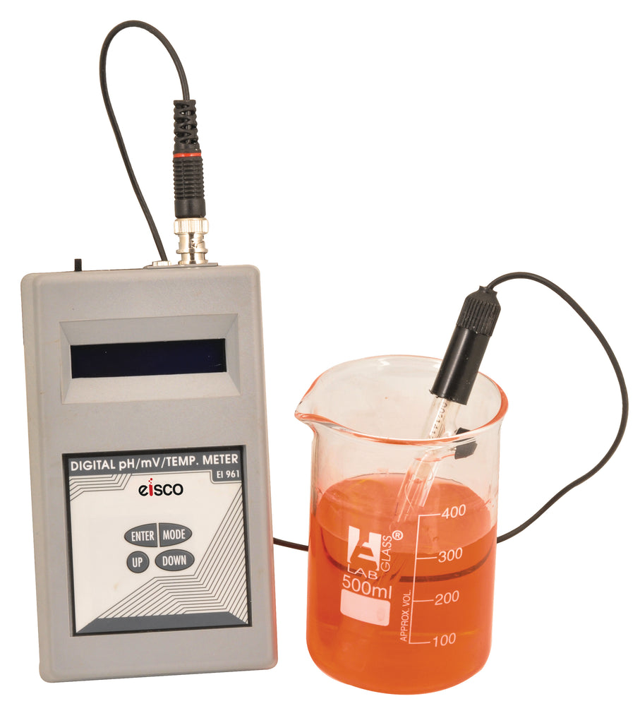 pH测试仪-数字式，手持式EI 0961