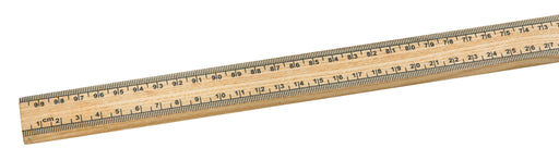 Meter Stick, One Meter, Hardwood - Graduated Edges - Horizontal Reading -  Centimeters and Millimeters - Eisco Labs