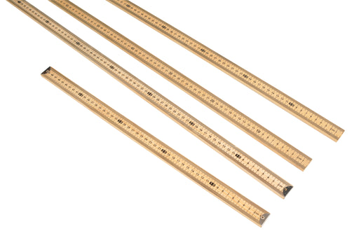 Half Meter Stick, Hardwood 50cm with Vertical Reading Graduated in  Centimeters and Millimeters - Eisco Labs 