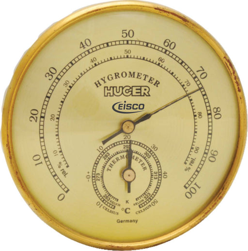 Mason's Hygrometer - Wet & Dry Bulb Thermometer - Wall-Mounted — Eisco Labs